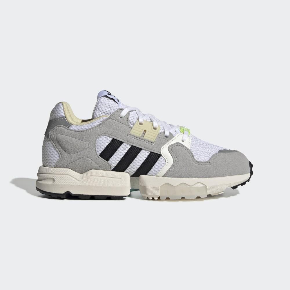 Adidas Women's ZX Torsion Originals Shoes White/Black/Grey Ireland EE4843